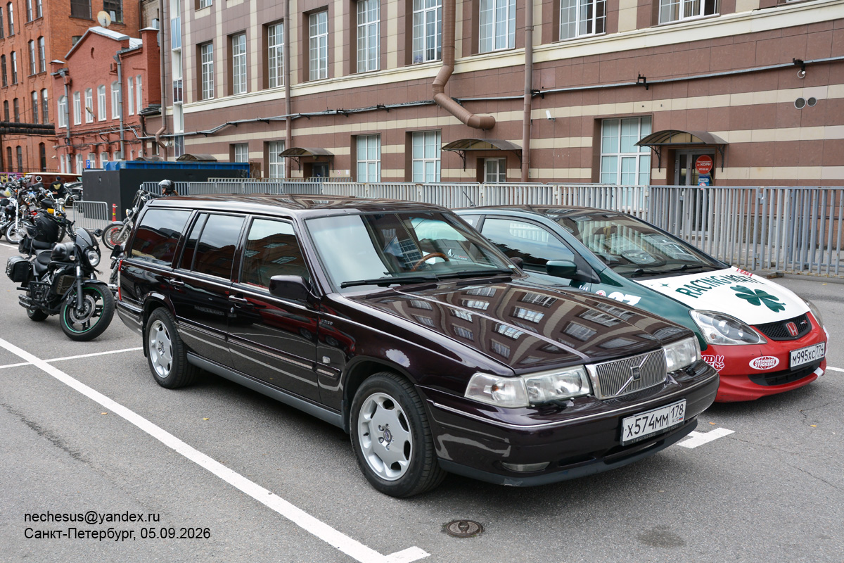 Санкт-Петербург, № Х 574 ММ 178 — Volvo V90 '96-98; Санкт-Петербург — Встречи владельцев интересных автомобилей Cars & Coffee