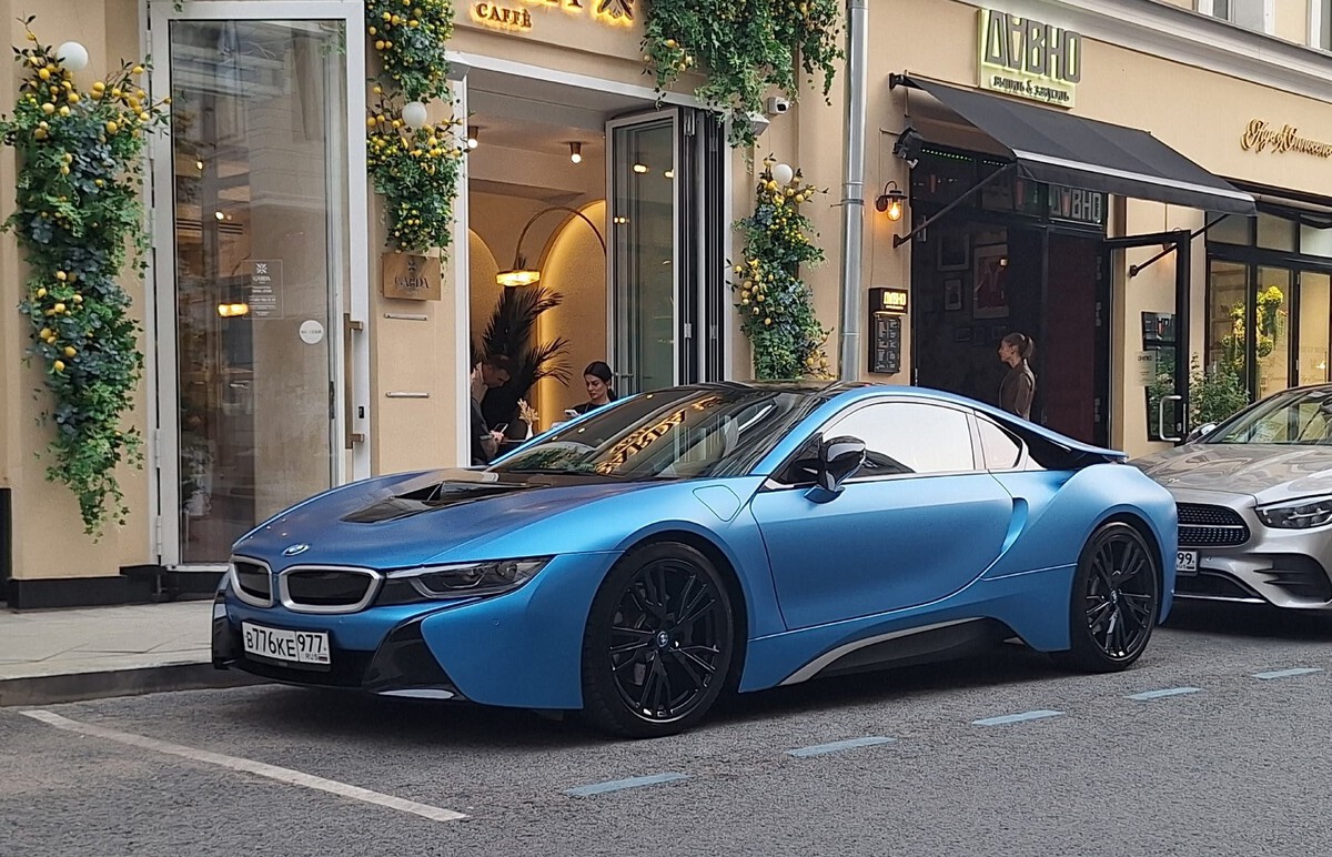 Москва, № В 776 КЕ 977 — BMW i8 '14-20