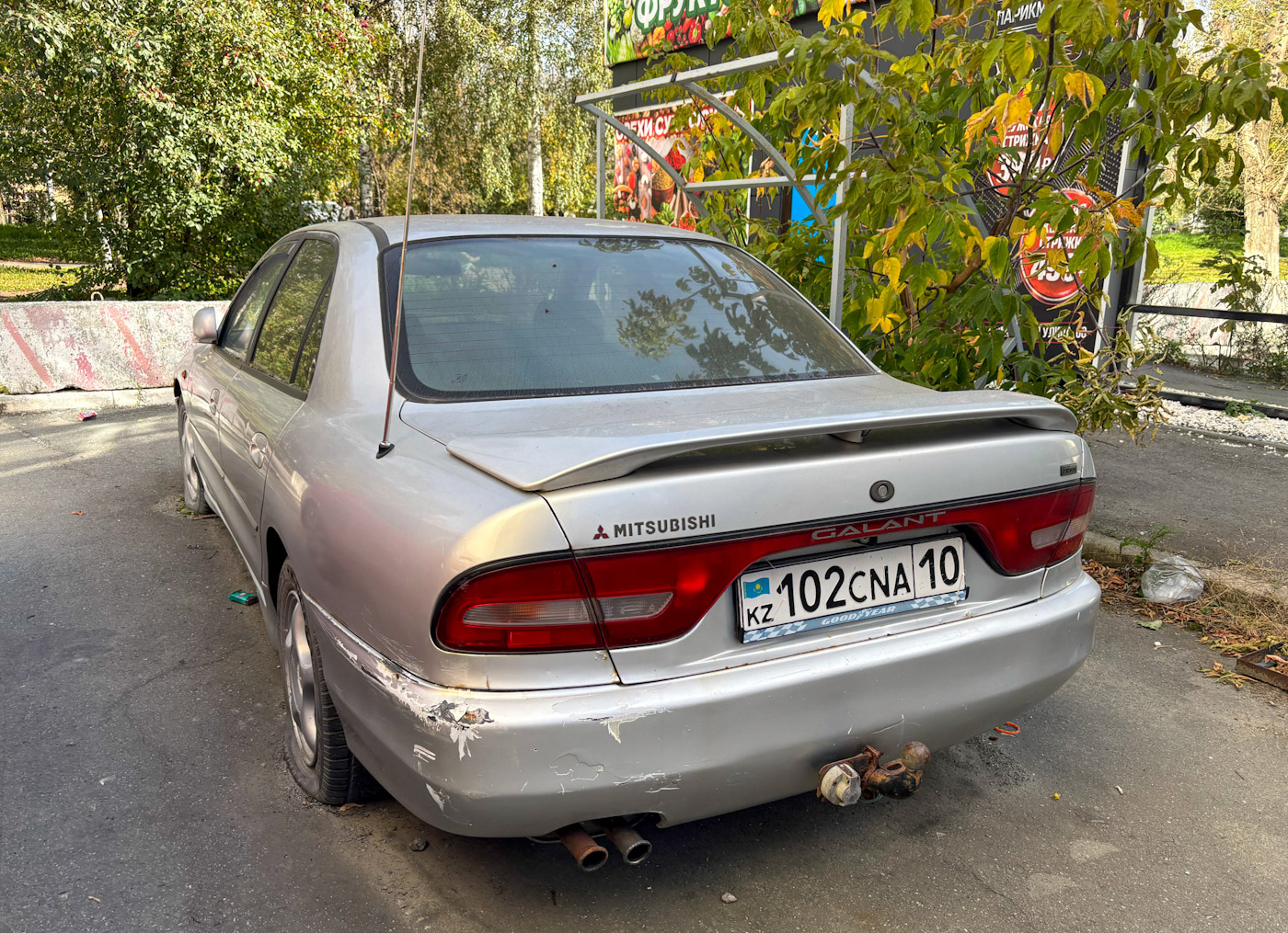 Костанайская область, № 102 CNA 10 — Mitsubishi Galant (7G) '92-98