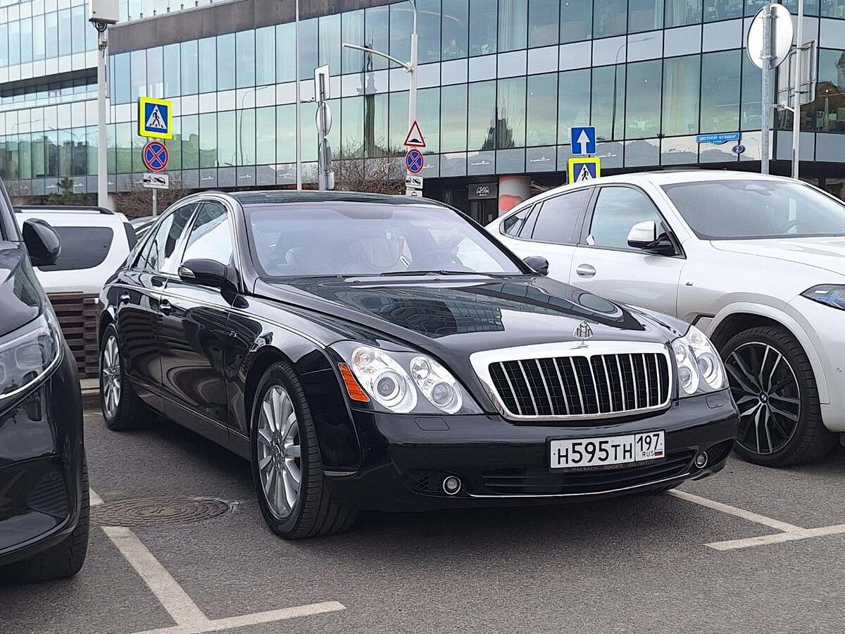 Москва, № Н 595 ТН 197 — Maybach 57 S '05-13