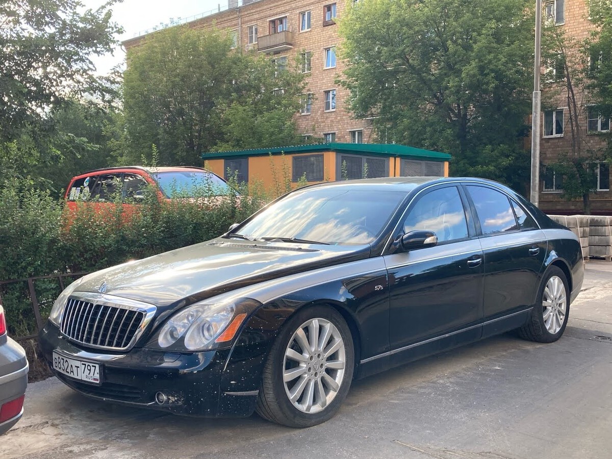 Москва, № В 832 АТ 797 — Maybach 57 S '05-13