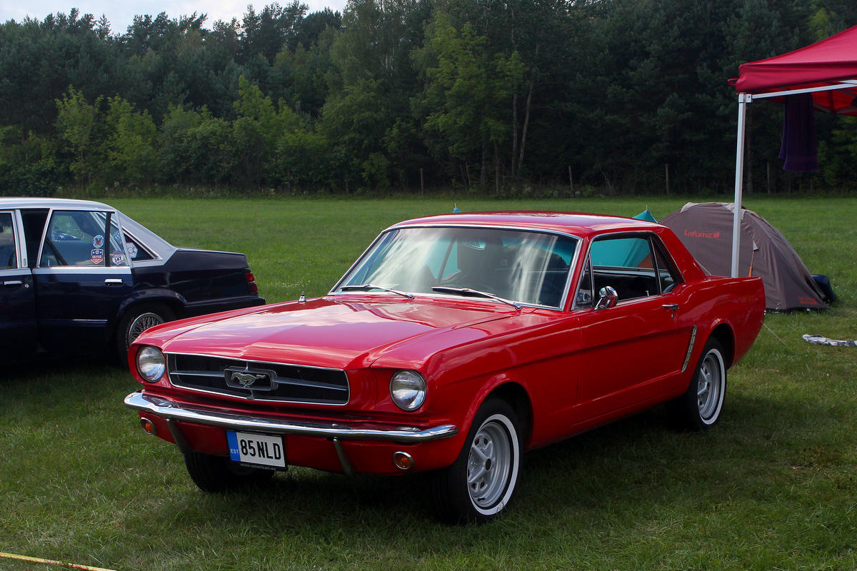 Эстония, № 85 NLD — Ford Mustang (1G) '65-73; Литва — American Spirit 2025
