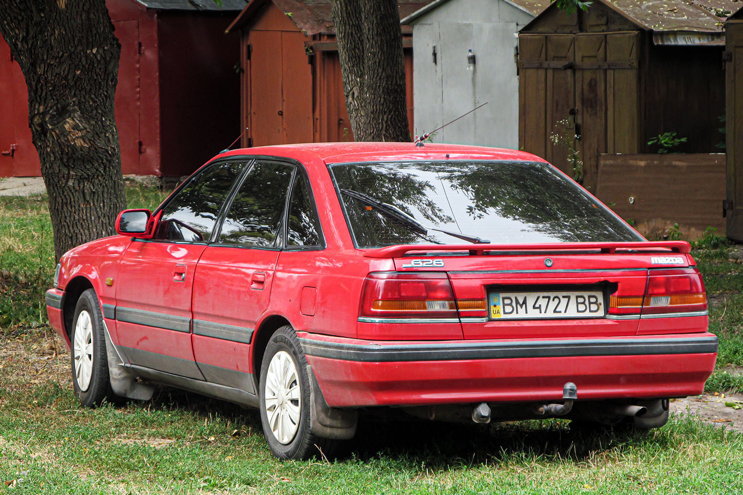 Сумская область, № ВМ 4727 ВВ — Mazda 626 (GD/GV) '87-97