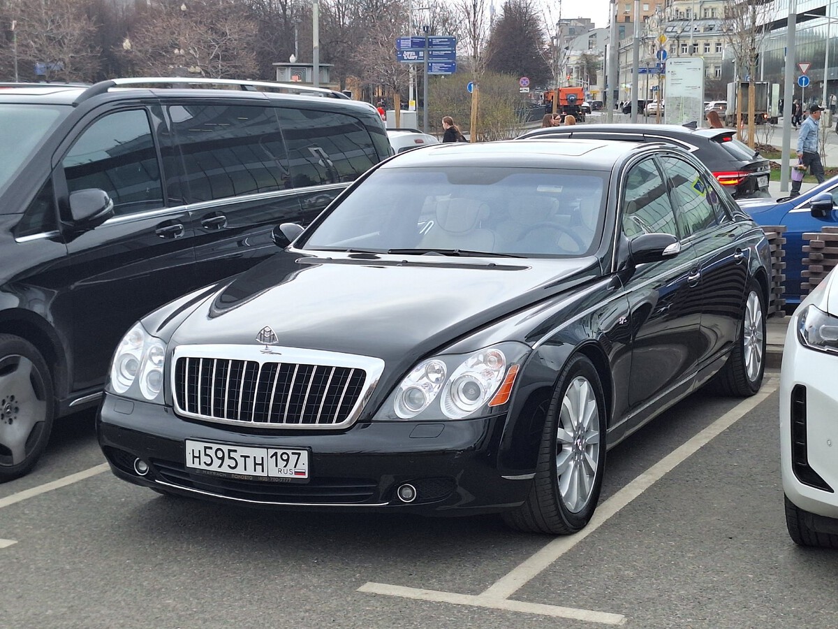 Москва, № Н 595 ТН 197 — Maybach 57 S '05-13