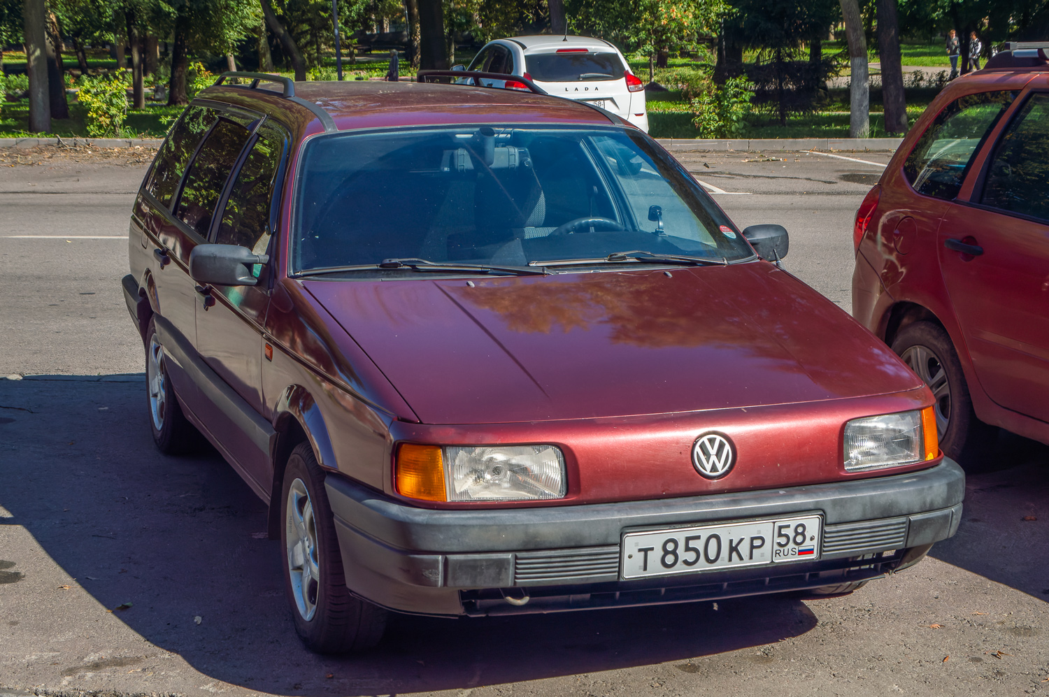 Пензенская область, № Т 850 КР 58 — Volkswagen Passat Variant (B3) '88-93