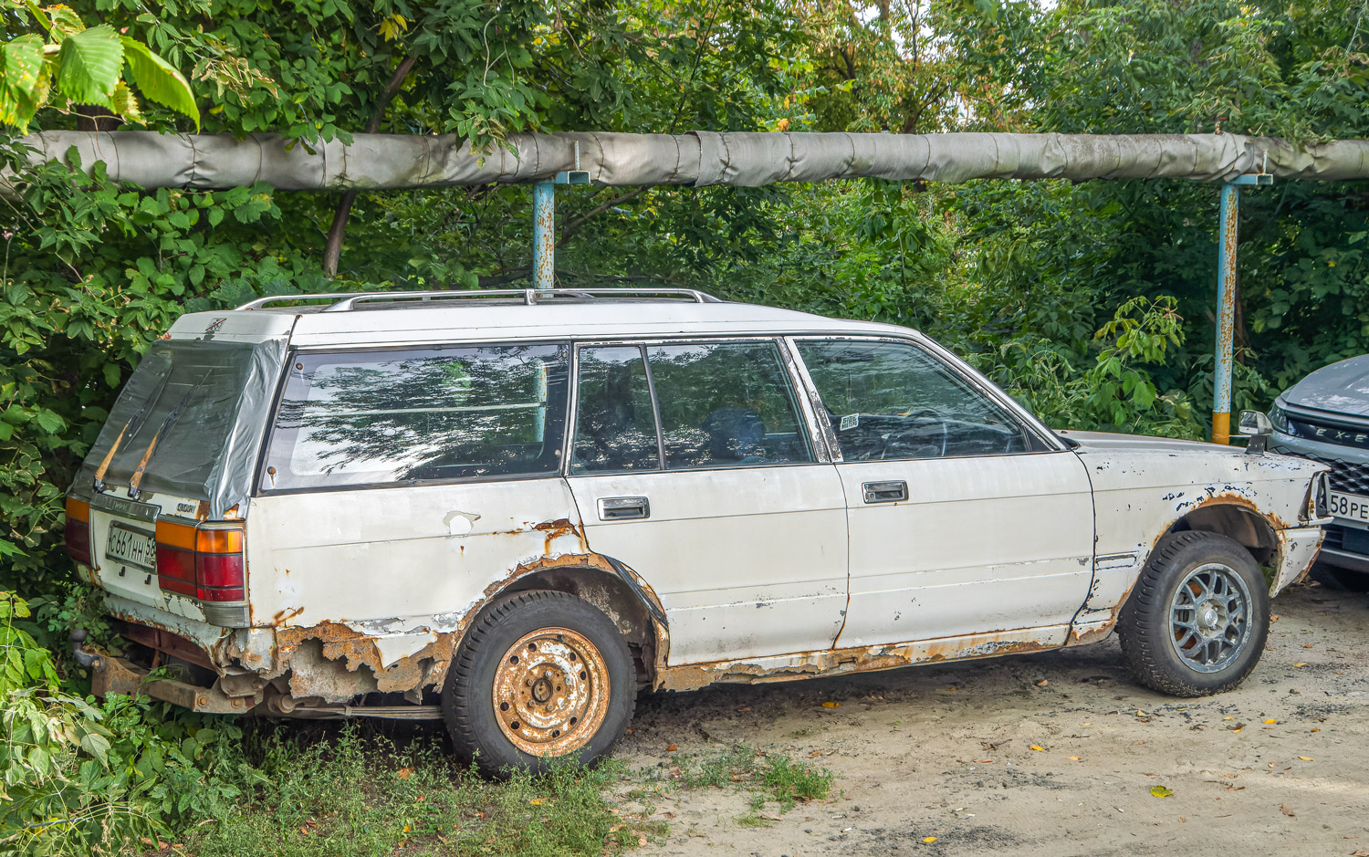 Пензенская область, № С 661 НН 58 — Toyota Crown (S120) '83-87