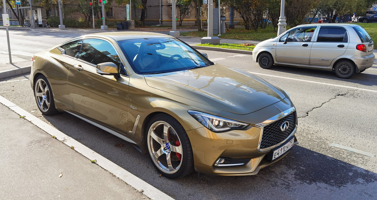 Москва, № Е 411 СН 797 — Infiniti Q60 (2G) '16-22