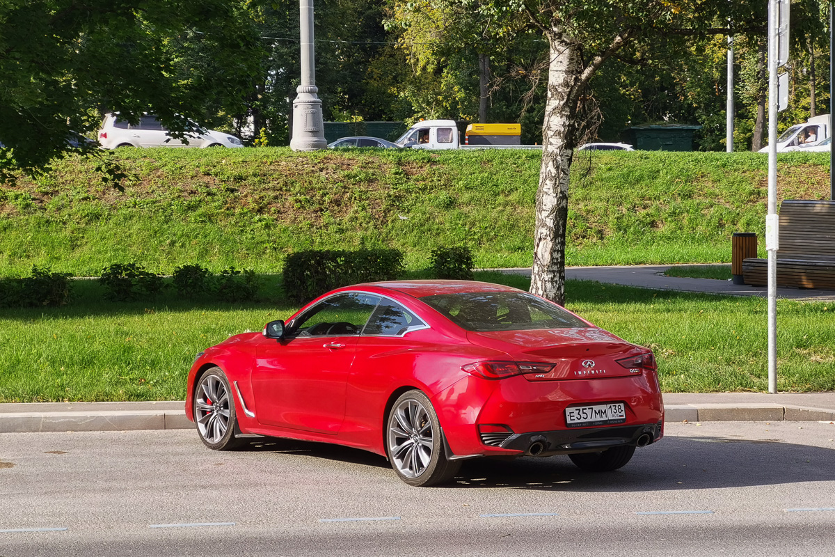 Иркутская область, № Е 357 ММ 138 — Infiniti Q60 (2G) '16-22