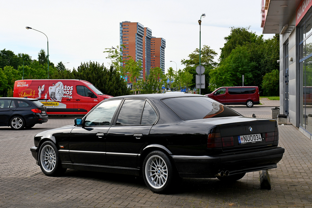 Литва, № NUO 034 — BMW 5 Series (E34) '87-96