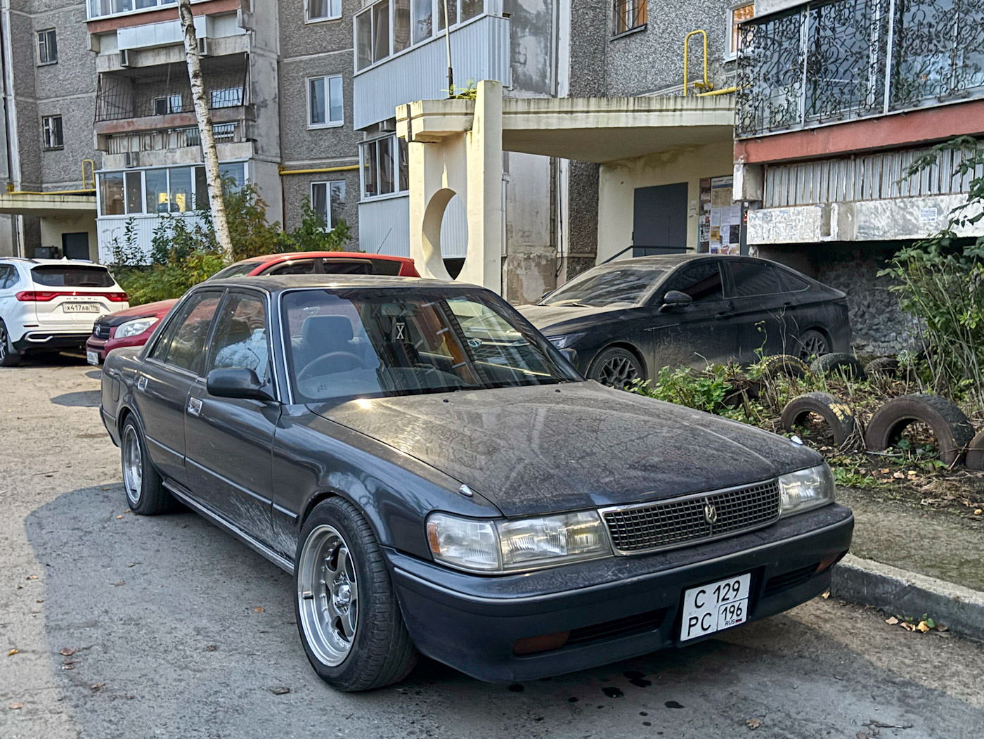 Свердловская область, № С 129 РС 196 — Toyota Mark II (X80) '88-95