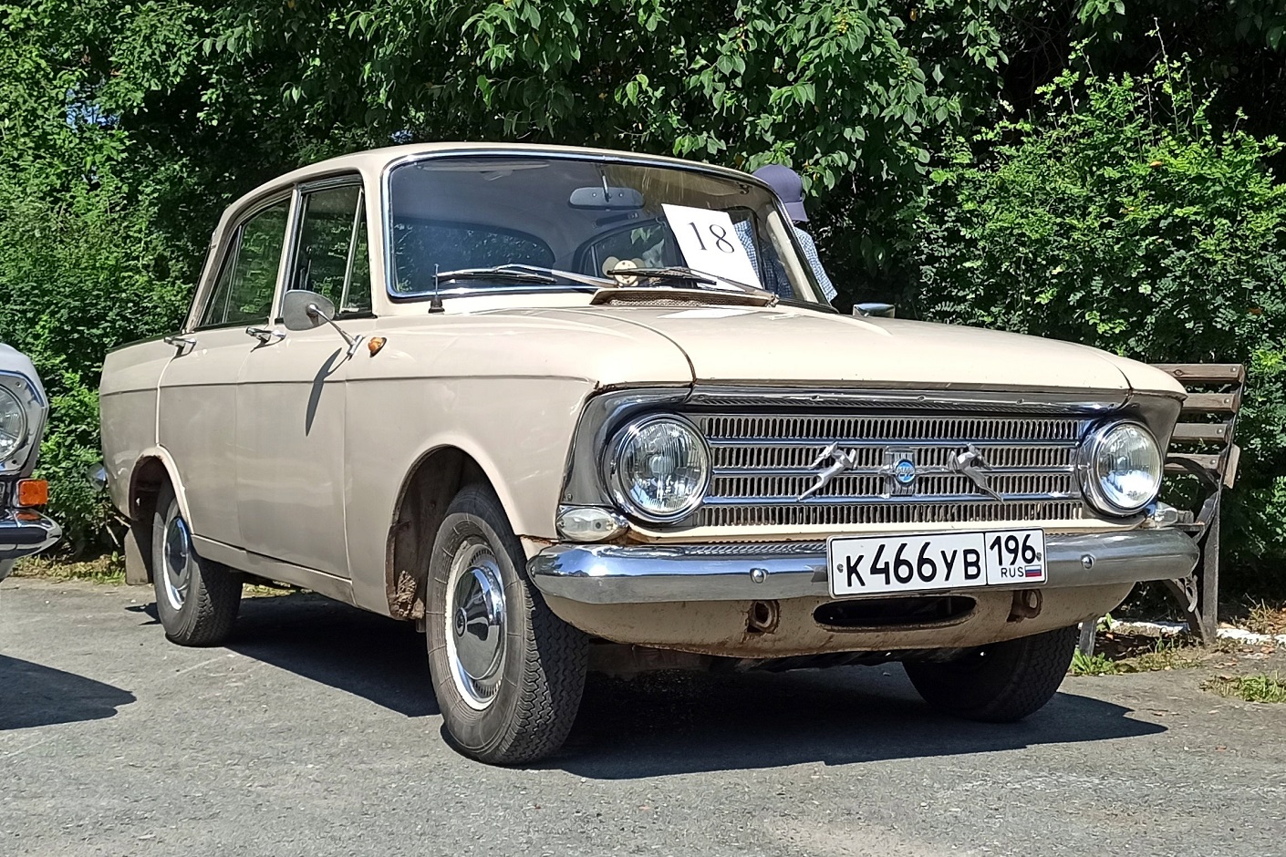 Свердловская область, № К 466 УВ 196 — Москвич-412 (Иж) '67-70