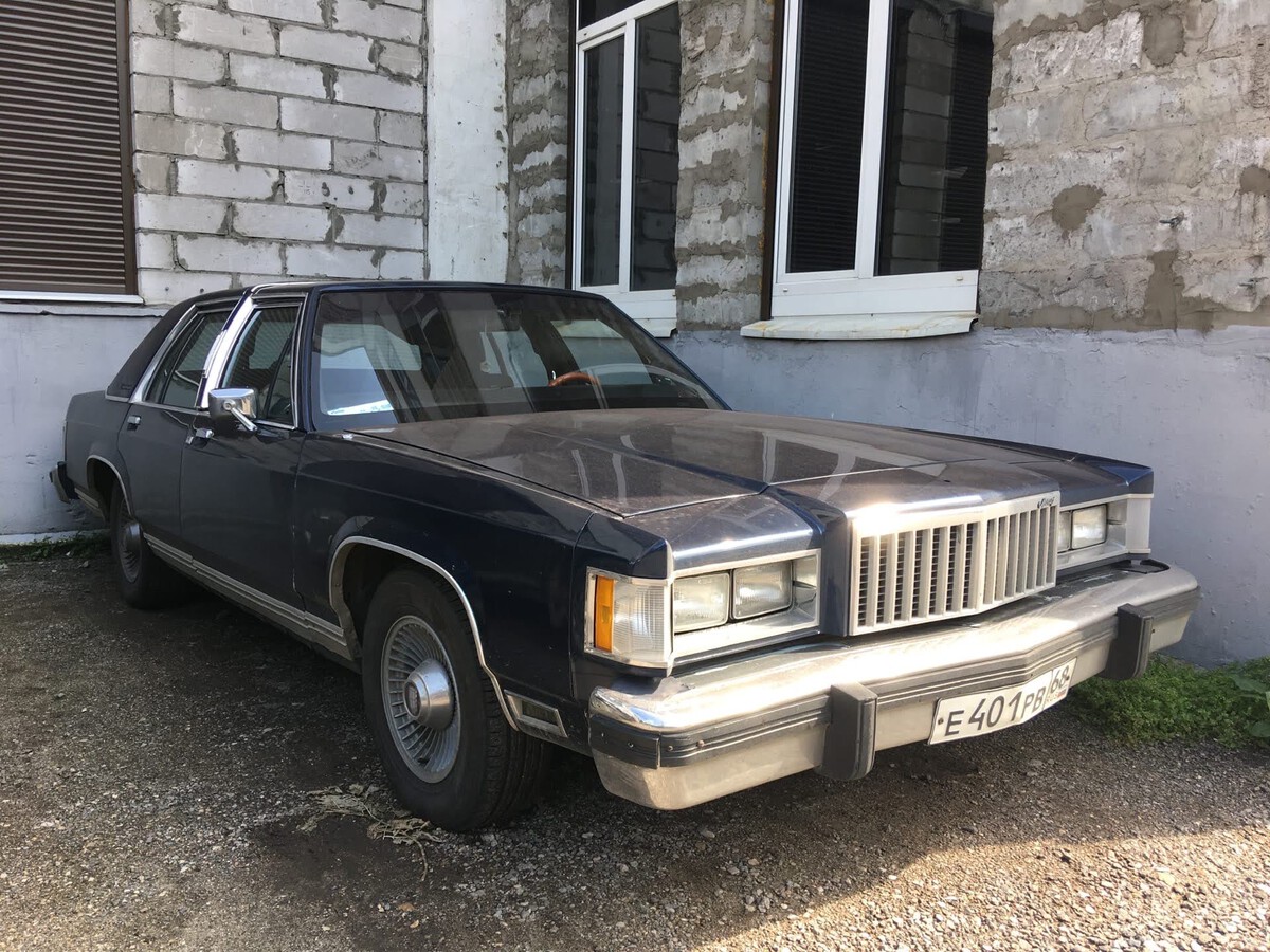 Тамбовская область, № Е 401 РВ 68 — Mercury Grand Marquis (1G) '79-91