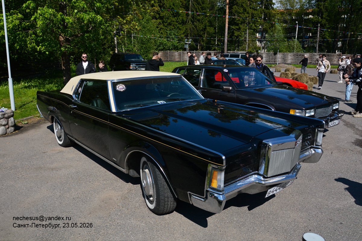 Санкт-Петербург, № В 444 НО 178 — Lincoln Continental (5G) '70-79; Санкт-Петербург — Фестиваль любителей янгтаймеров и винтажных автомобилей RYE Meet