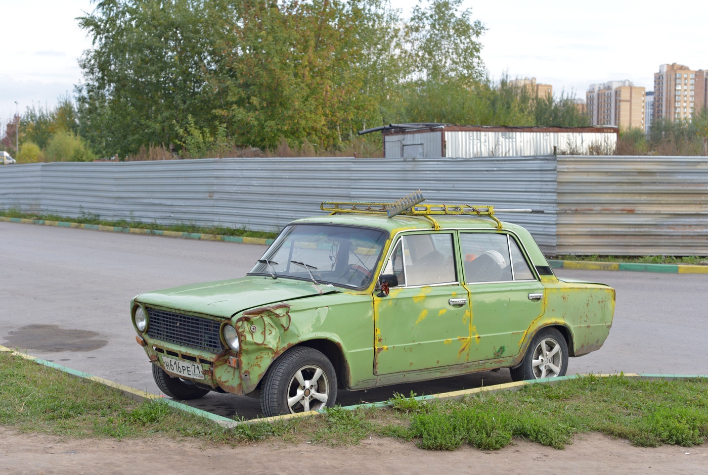 Тульская область, № Н 616 РЕ 71 — ВАЗ-21011 Жигули '74-83