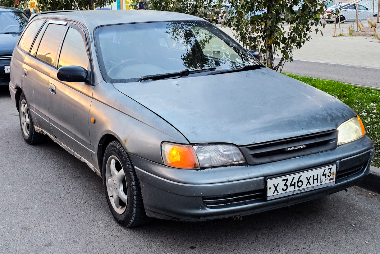 Кировская область, № Х 346 ХН 43 — Toyota Caldina (T190) '92-02