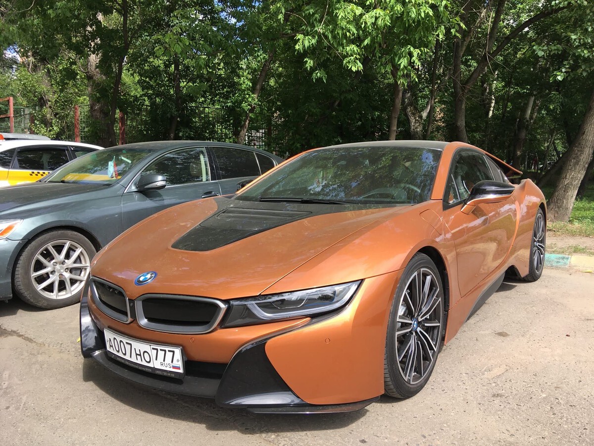 Москва, № А 007 НО 777 — BMW i8 '14-20
