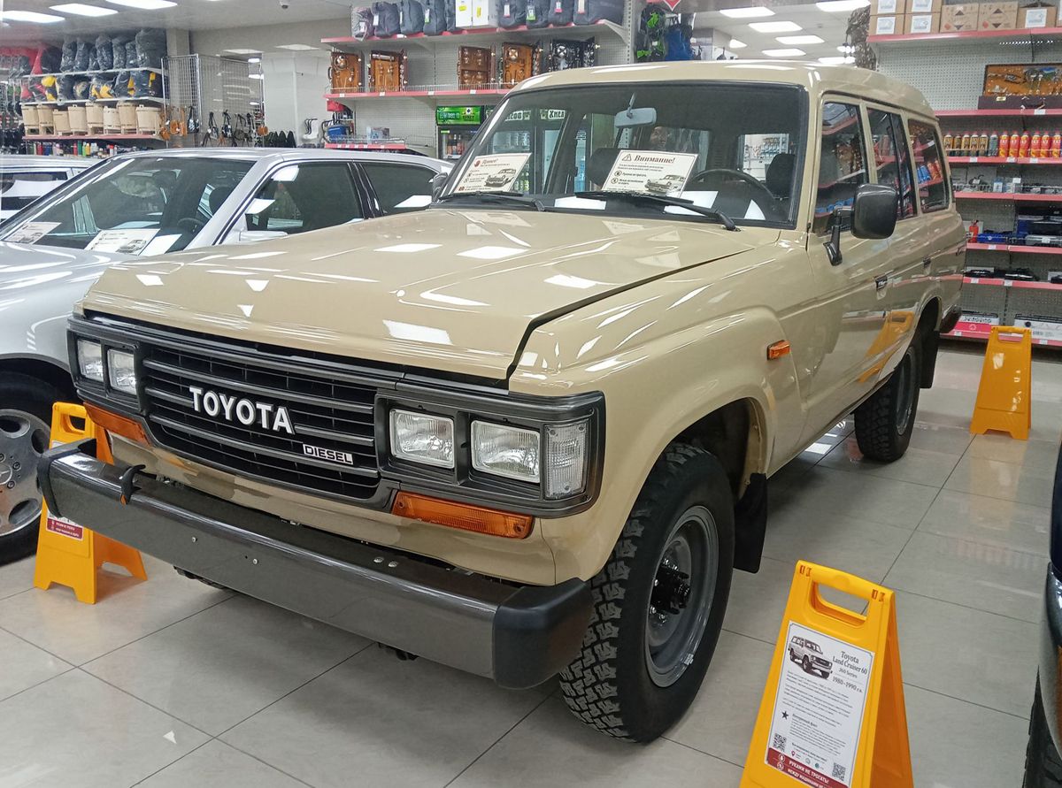 Рязанская область, № (62) Б/Н 0147 — Toyota Land Cruiser (J60) '80-90; Рязанская область — Выставка ретро-автомобилей в магазине "Автопример" на ул. Островской