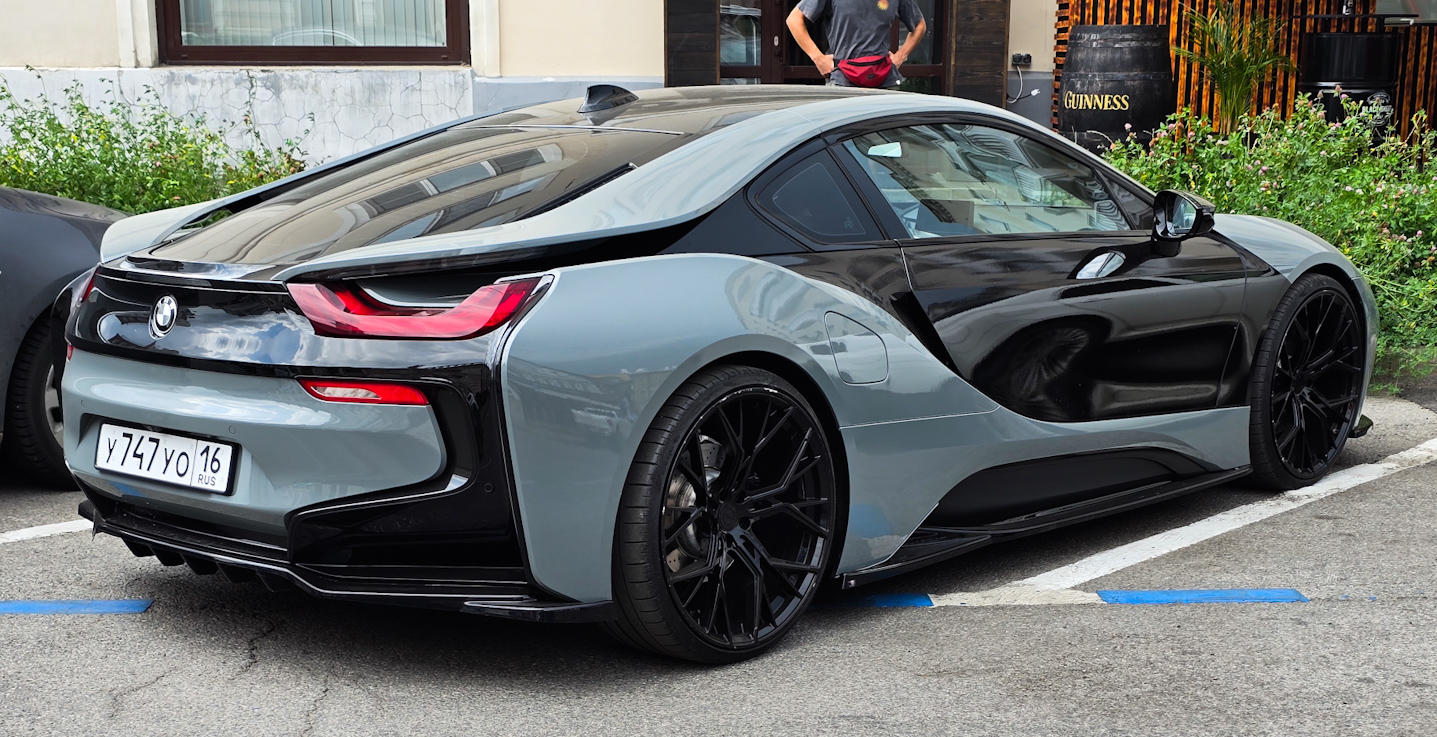 Татарстан, № У 747 УО 16 — BMW i8 '14-20