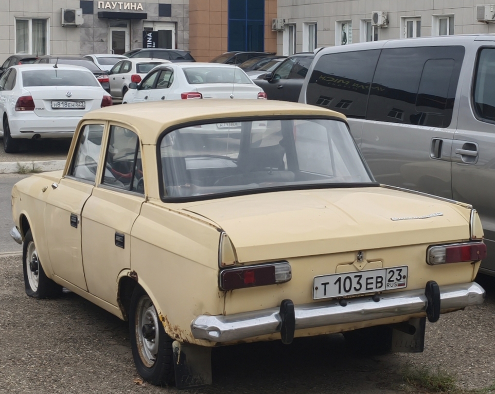 Краснодарский край, № Т 103 ЕВ 23 — Москвич-412ИЭ-028 (Иж) '82-01