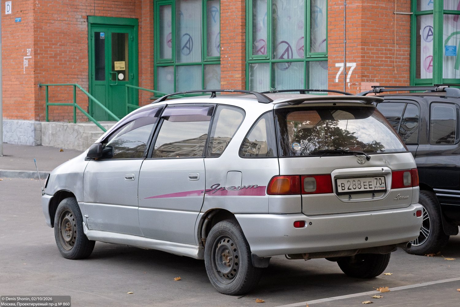 Томская область, № В 288 ЕЕ 70 — Toyota Ipsum (M10) '96-01