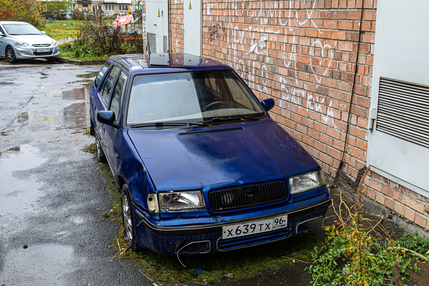 Свердловская область, № Х 639 ТХ 96 — Škoda Felicia (Typ 781, 791) '94-01