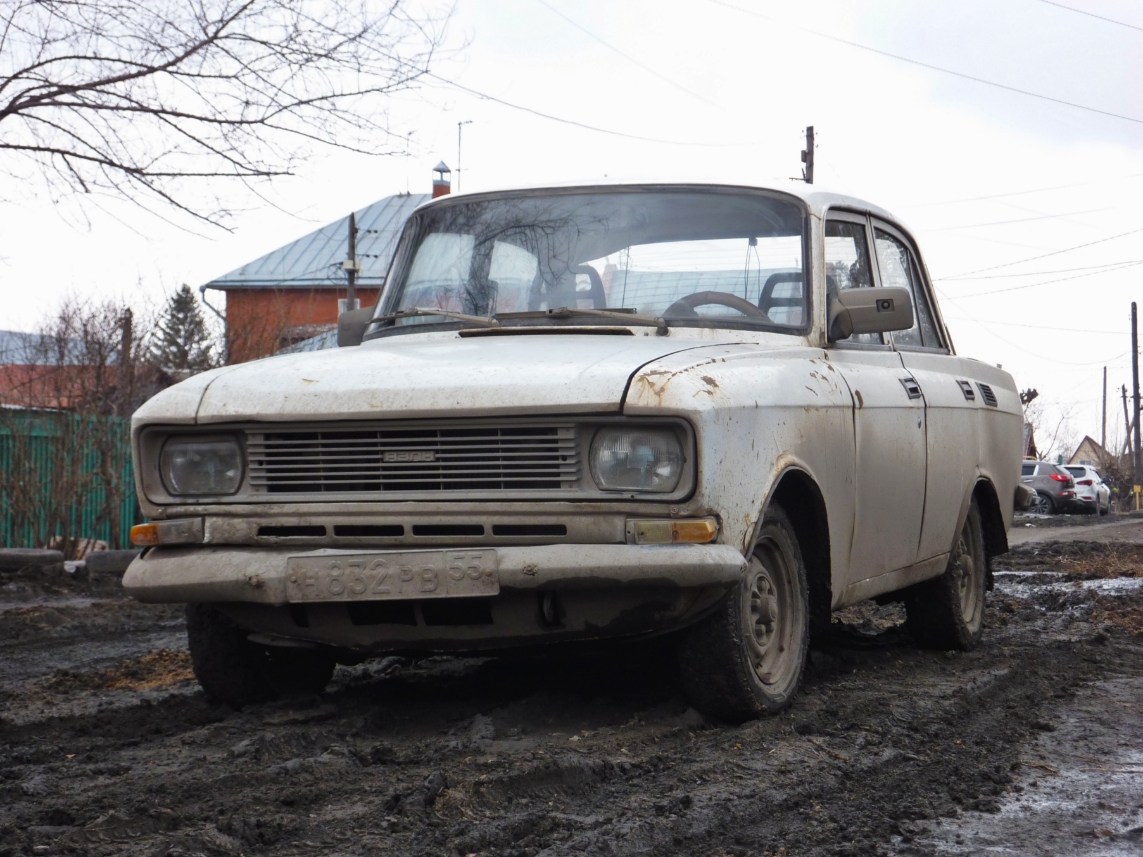 Омская область, № Н 832 РВ 55 — Москвич-2140 '76-88