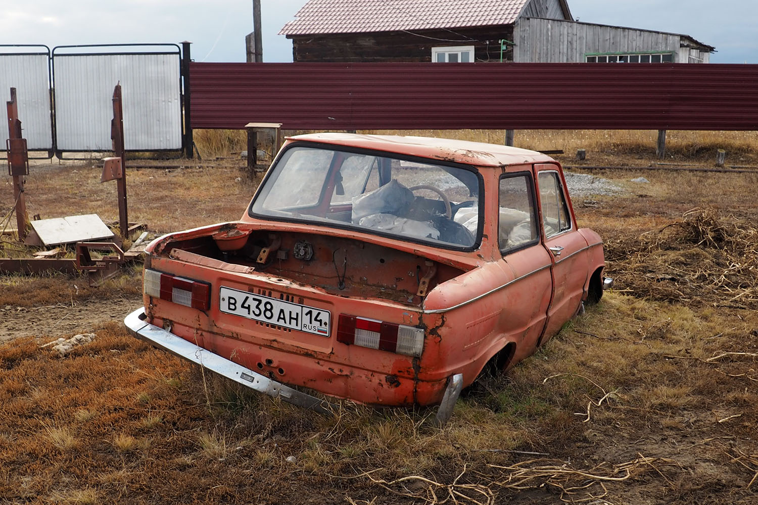 Саха (Якутия), № В 438 АН 14 — ЗАЗ-968М Запорожец '79-94