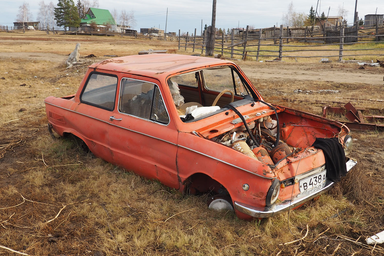 Саха (Якутия), № В 438 АН 14 — ЗАЗ-968М Запорожец '79-94