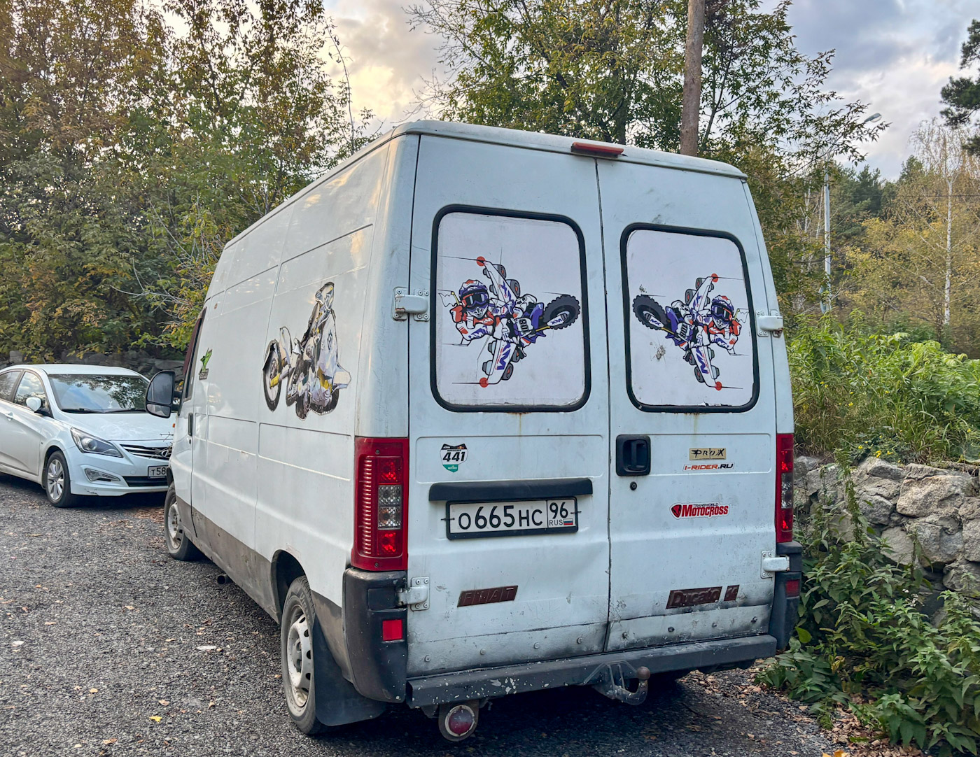 Свердловская область, № О 665 НС 96 — FIAT Ducato 230 '94-01