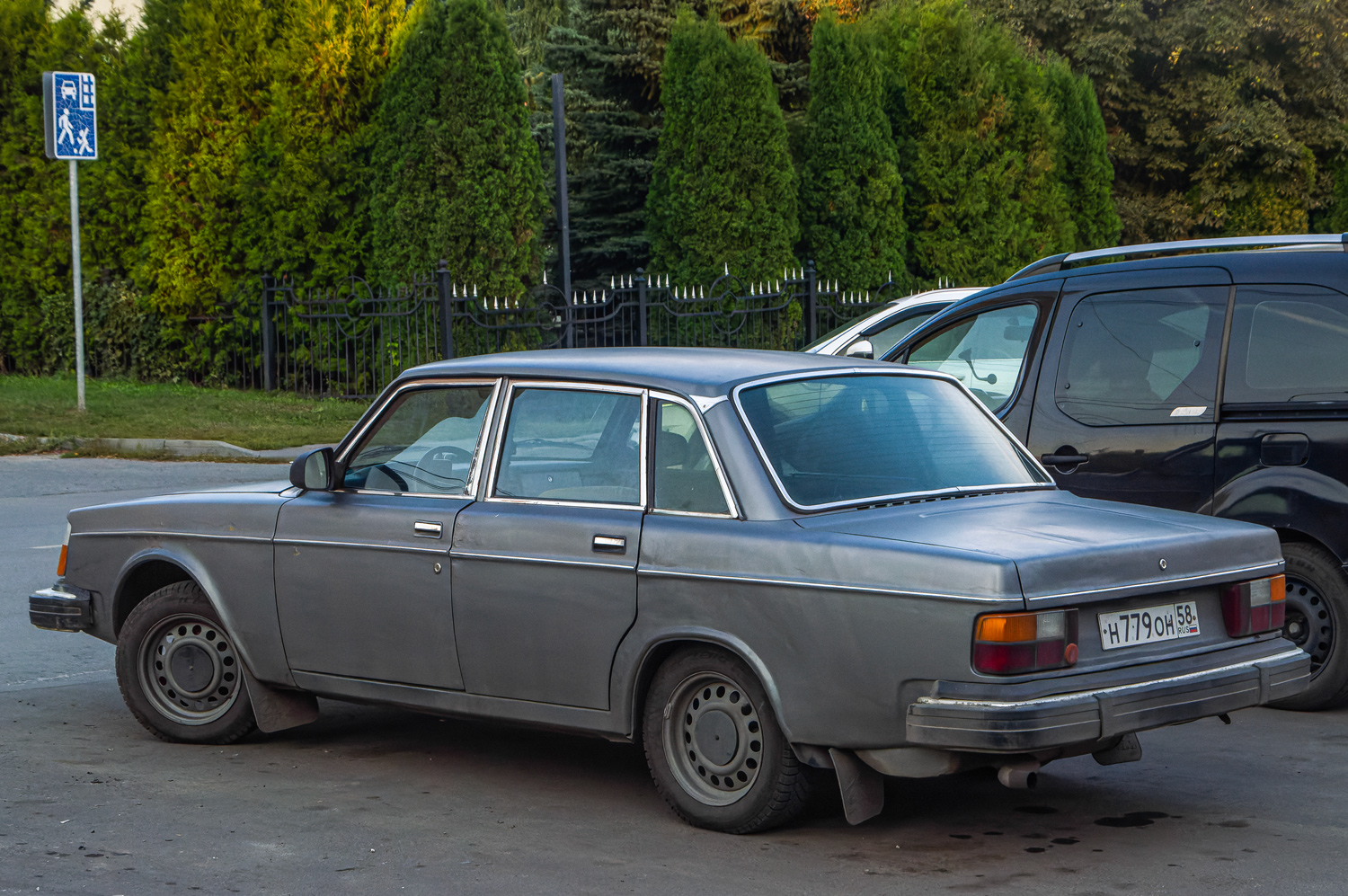 Пензенская область, № Н 779 ОН 58 — Volvo 240 Series (общая модель)