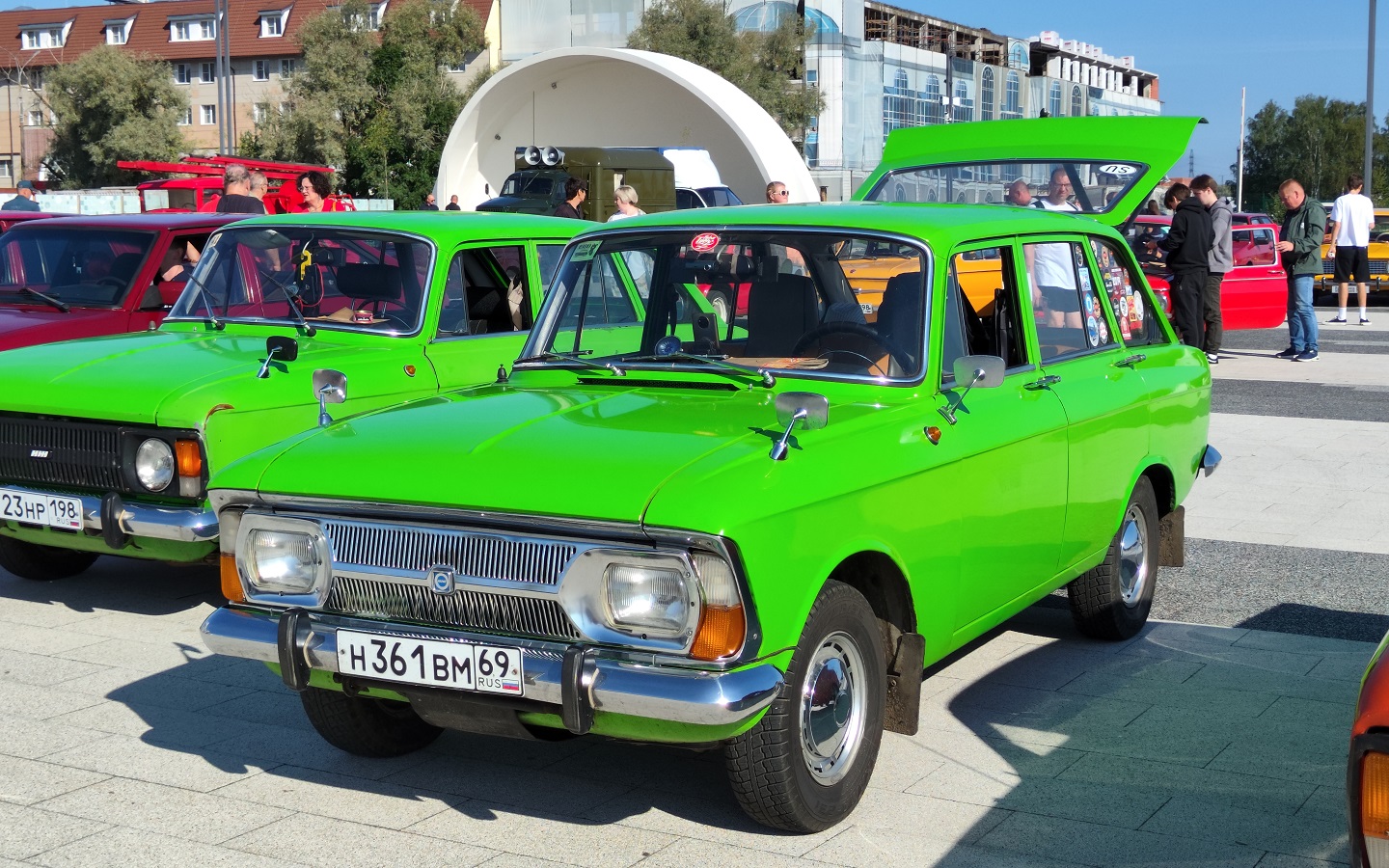 Тверская область, № Н 361 ВМ 69 — Иж-2125 Комби '73-82; Новгородская область — Фестиваль "Авто Ретро Вече 2026"