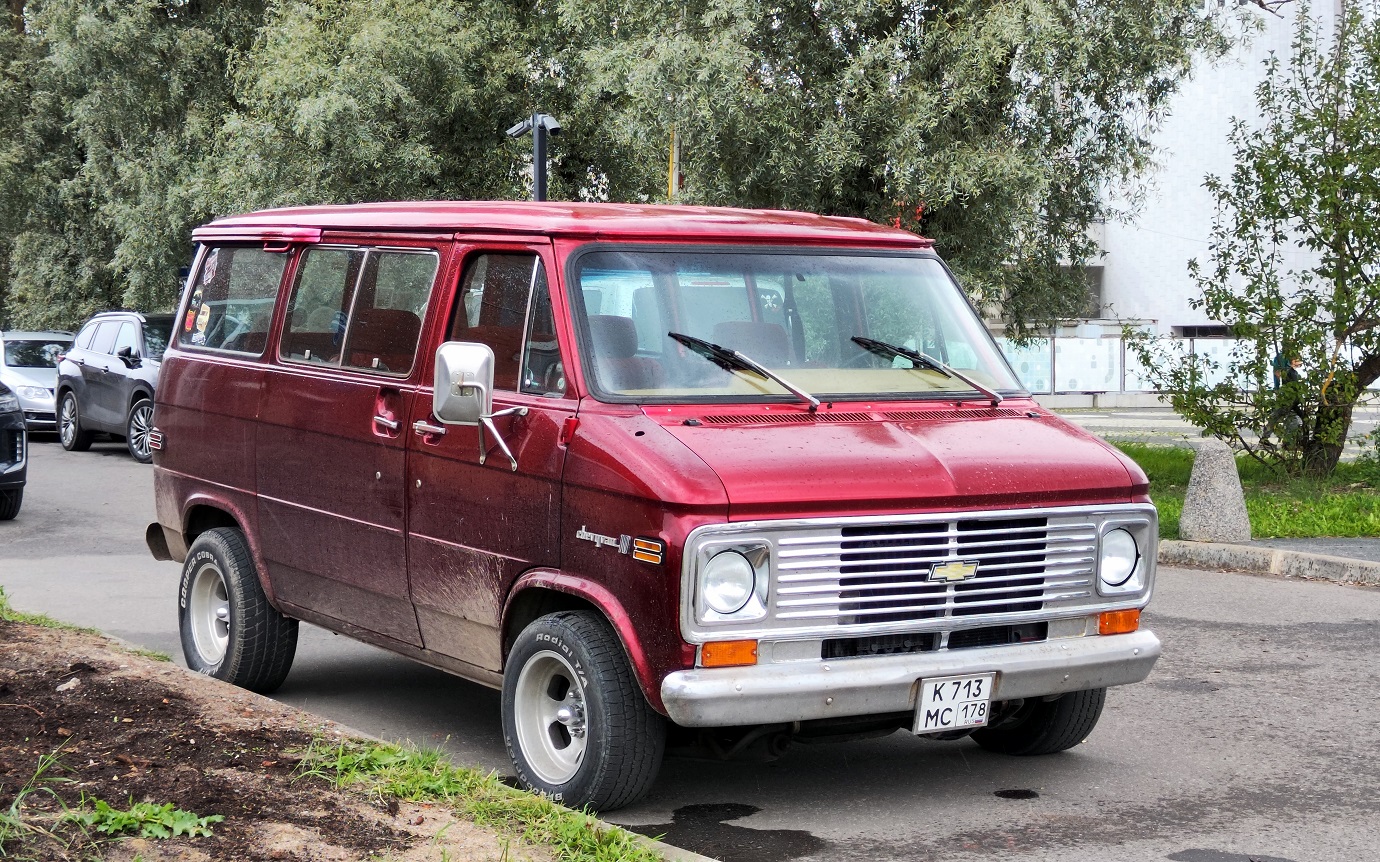 Санкт-Петербург, № К 713 МС 178 — Chevrolet Van (3G) '71-96