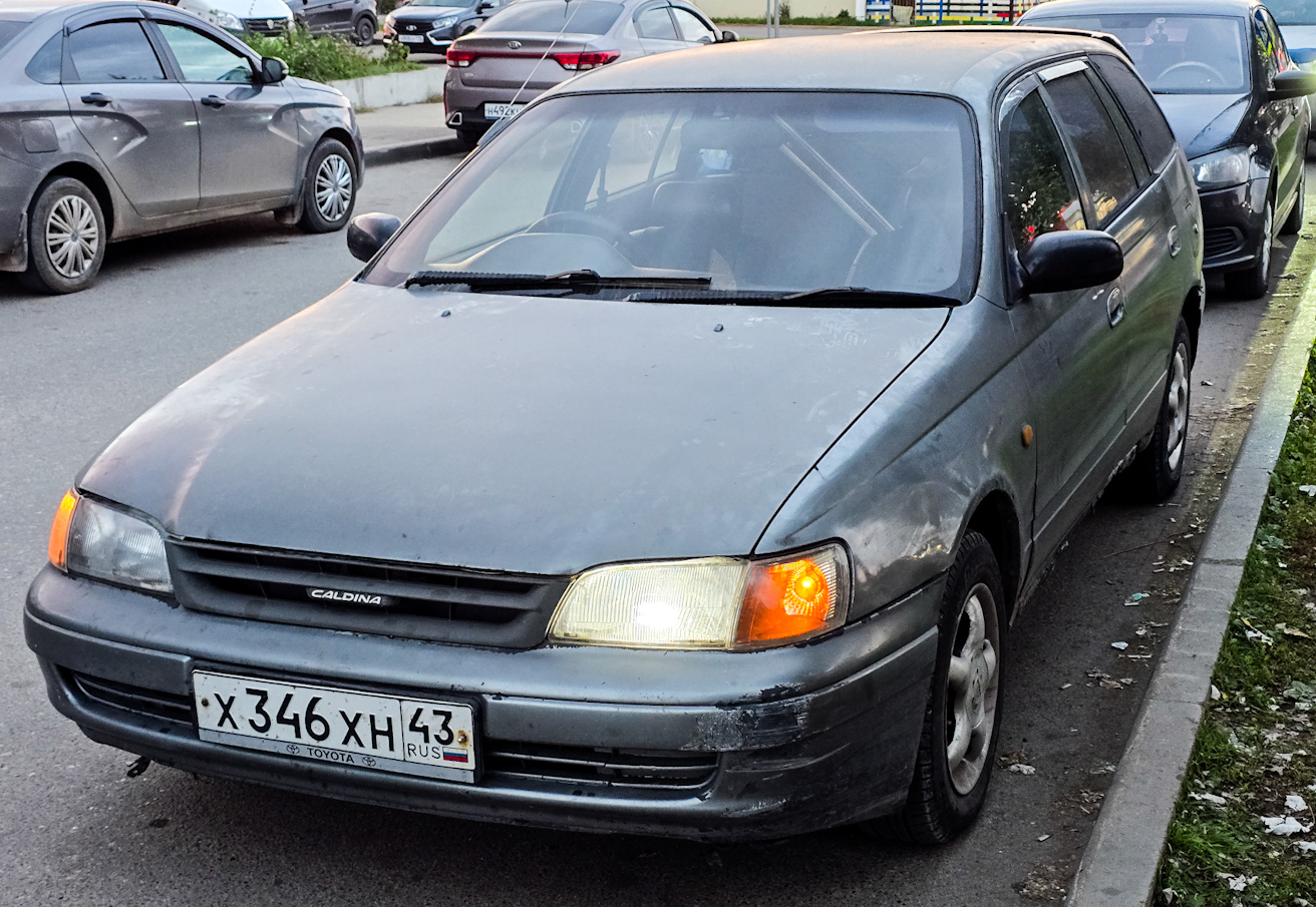 Кировская область, № Х 346 ХН 43 — Toyota Caldina (T190) '92-02