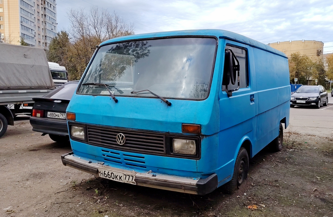 Москва, № Н 660 КК 777 — Volkswagen LT Kastenwagen '75-96