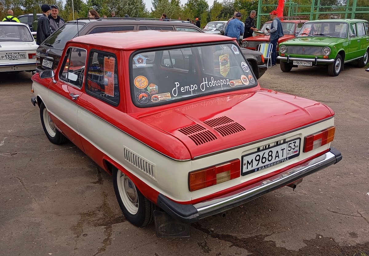 Новгородская область, № М 968 АТ 53 — ЗАЗ-968МБ Запорожец '79-94; Тверская область — Закрытие сезона 2026 Ретро-клуба Калинин