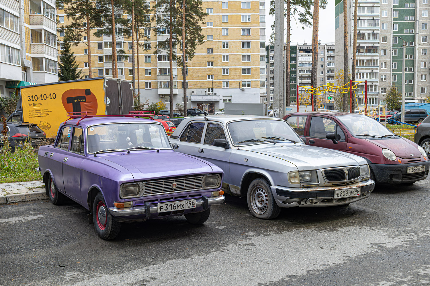 Свердловская область, № Р 316 МХ 196 — Москвич-2140 '76-88