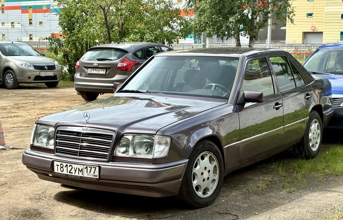 Москва, № Т 812 УМ 177 — Mercedes-Benz (W124) '84-96