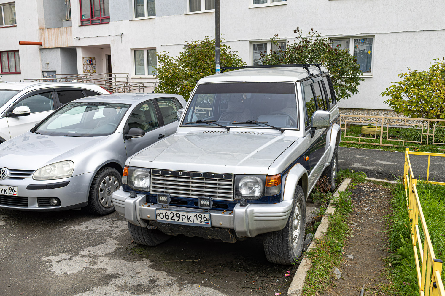 Свердловская область, № О 629 РК 196 — Hyundai Galloper '91-97