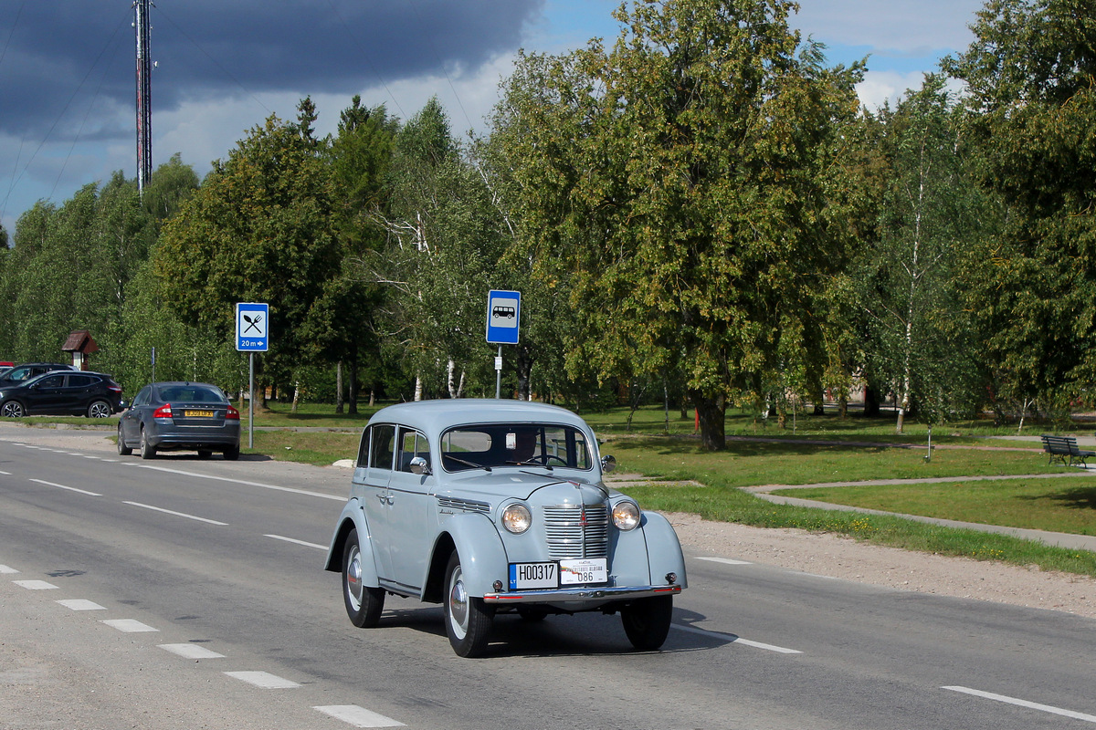 Литва, № H00317 — Москвич-401-420 '54-56; Литва — Nesenstanti klasika 2024