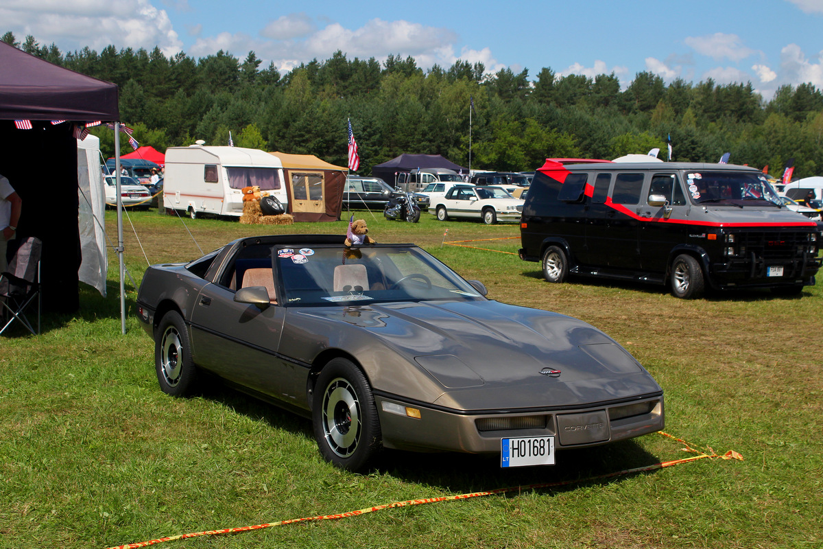 Литва, № H01681 — Chevrolet Corvette (C4) '84-96; Литва — American Spirit 2025