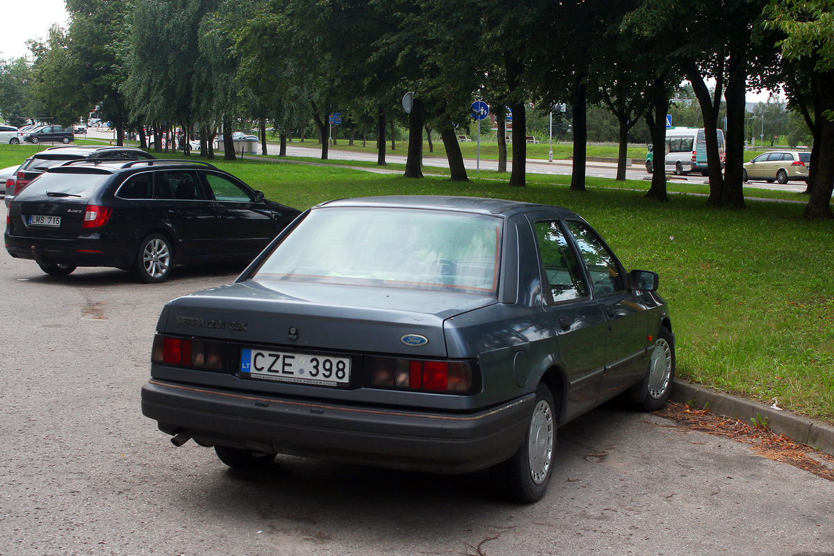 Литва, № CZE 398 — Ford Sierra MkII '87-93