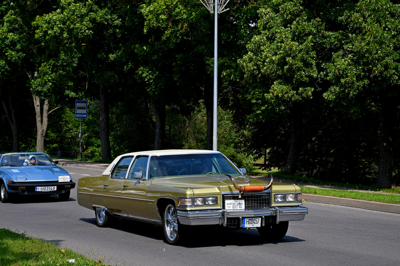 Литва, № H00457 — Cadillac DeVille (4G) '71-76; Литва — Nesenstanti klasika 2026