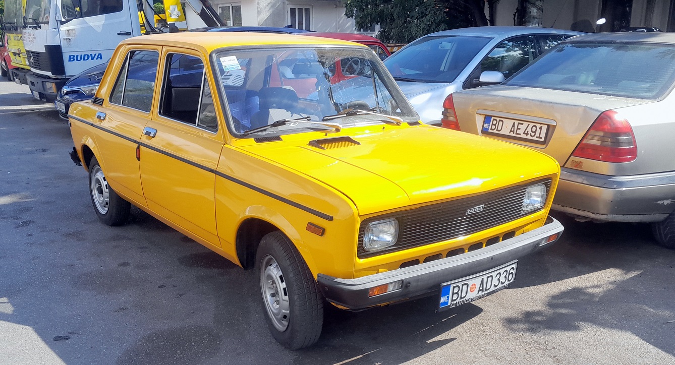Черногория, № BD AD336 — Zastava (Общая модель)