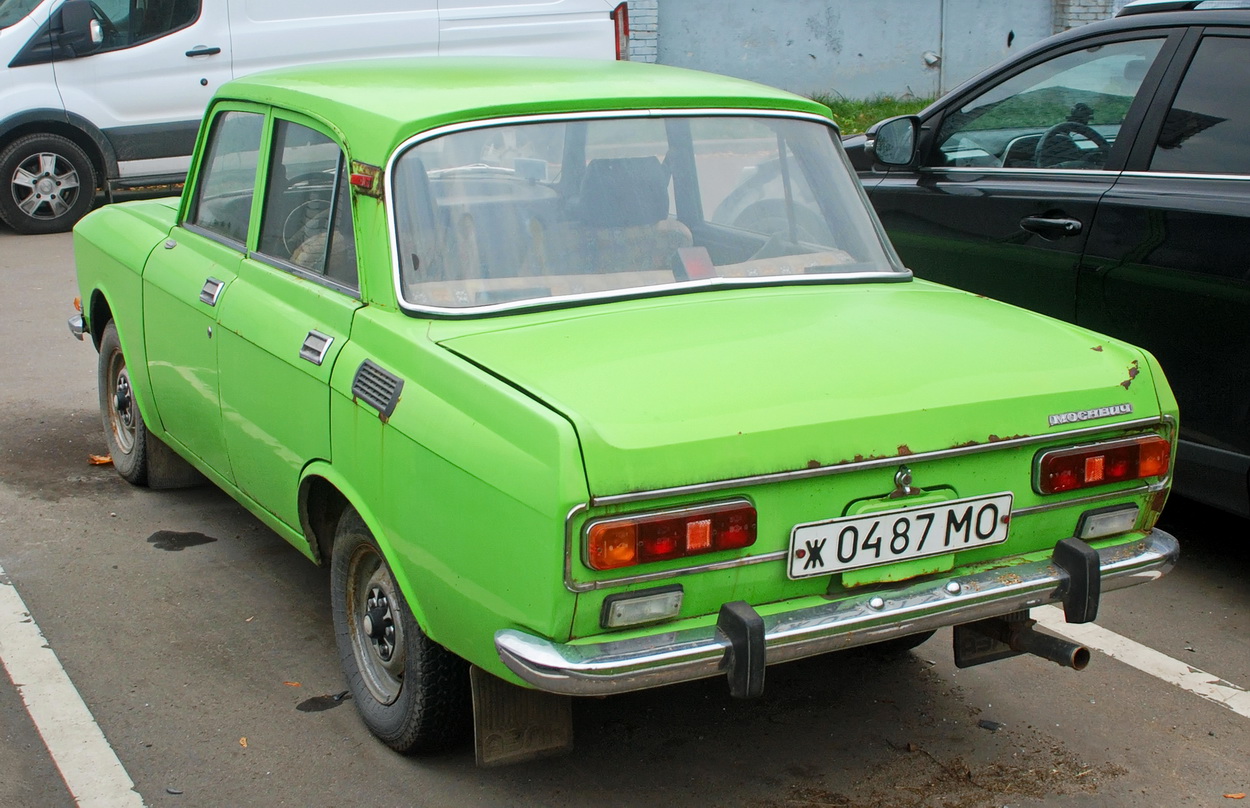 Москва, № Ж 0487 МО — Москвич-2140 '76-88