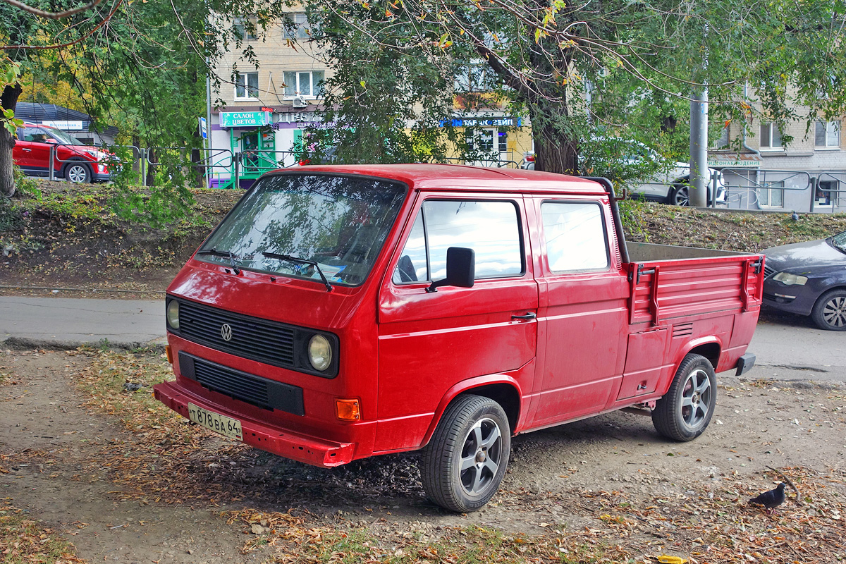 Саратовская область, № Т 878 ВА 64 — Volkswagen (T3) Doppelkabine '79-92