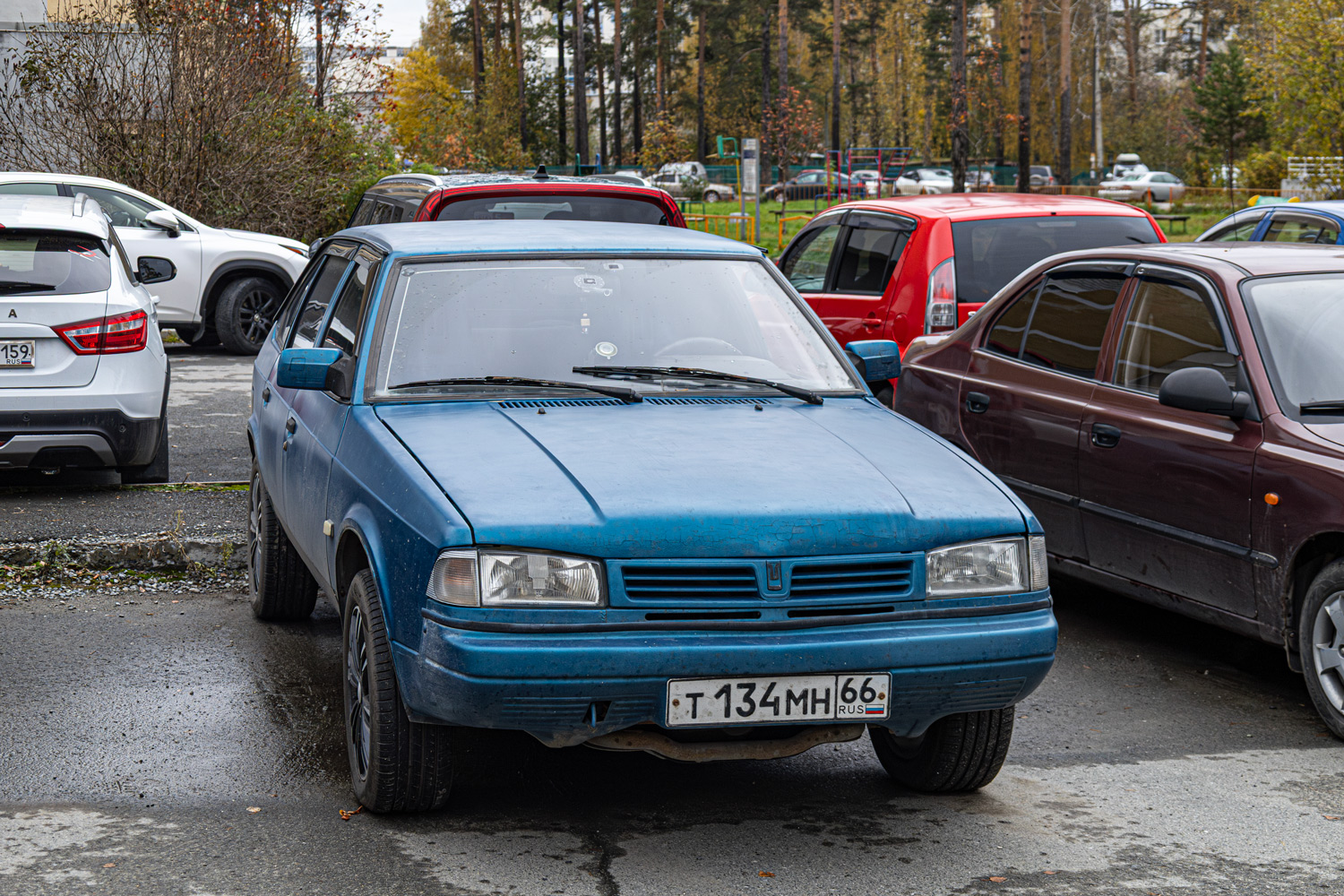 Свердловская область, № Т 134 МН 66 — Москвич-214145 Святогор '98-99