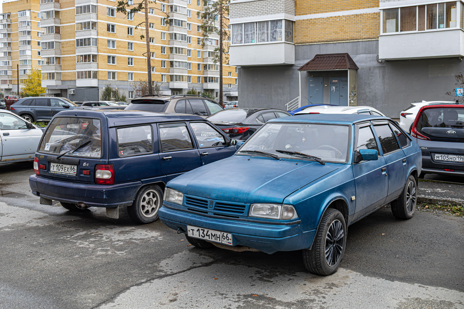Свердловская область, № Т 134 МН 66 — Москвич-214145 Святогор '98-99