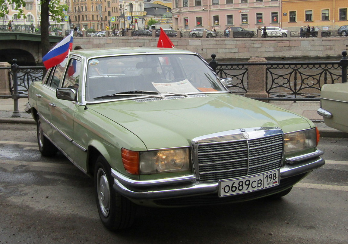 Санкт-Петербург, № О 689 СВ 198 — Mercedes-Benz (W116) '72-80; Санкт-Петербург — Международный транспортный фестиваль "ТранспортФест 2025"