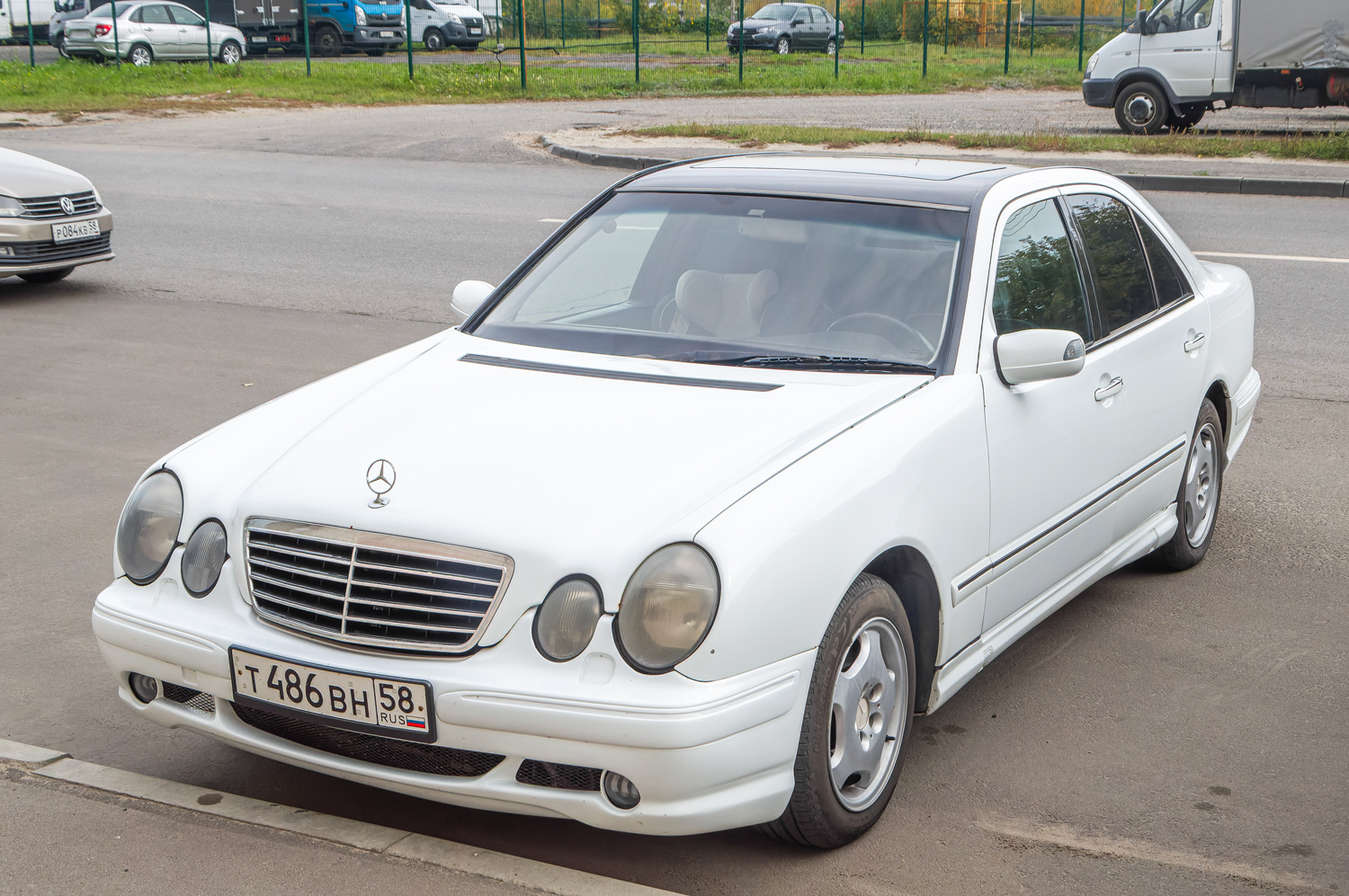 Пензенская область, № Т 486 ВН 58 — Mercedes-Benz (W210) '95-03