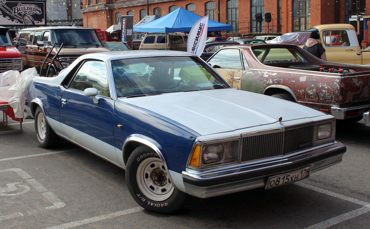 Санкт-Петербург, № О 815 ХН 178 — Chevrolet El Camino (5G) '78-87; Санкт-Петербург — Ежегодная выставка классических и кастомных автомобилей и мотоциклов "Original Meet"